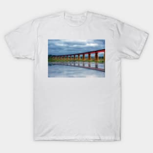 Reflections of a Flood - The River Murray, Murray Bridge, South Australia T-Shirt